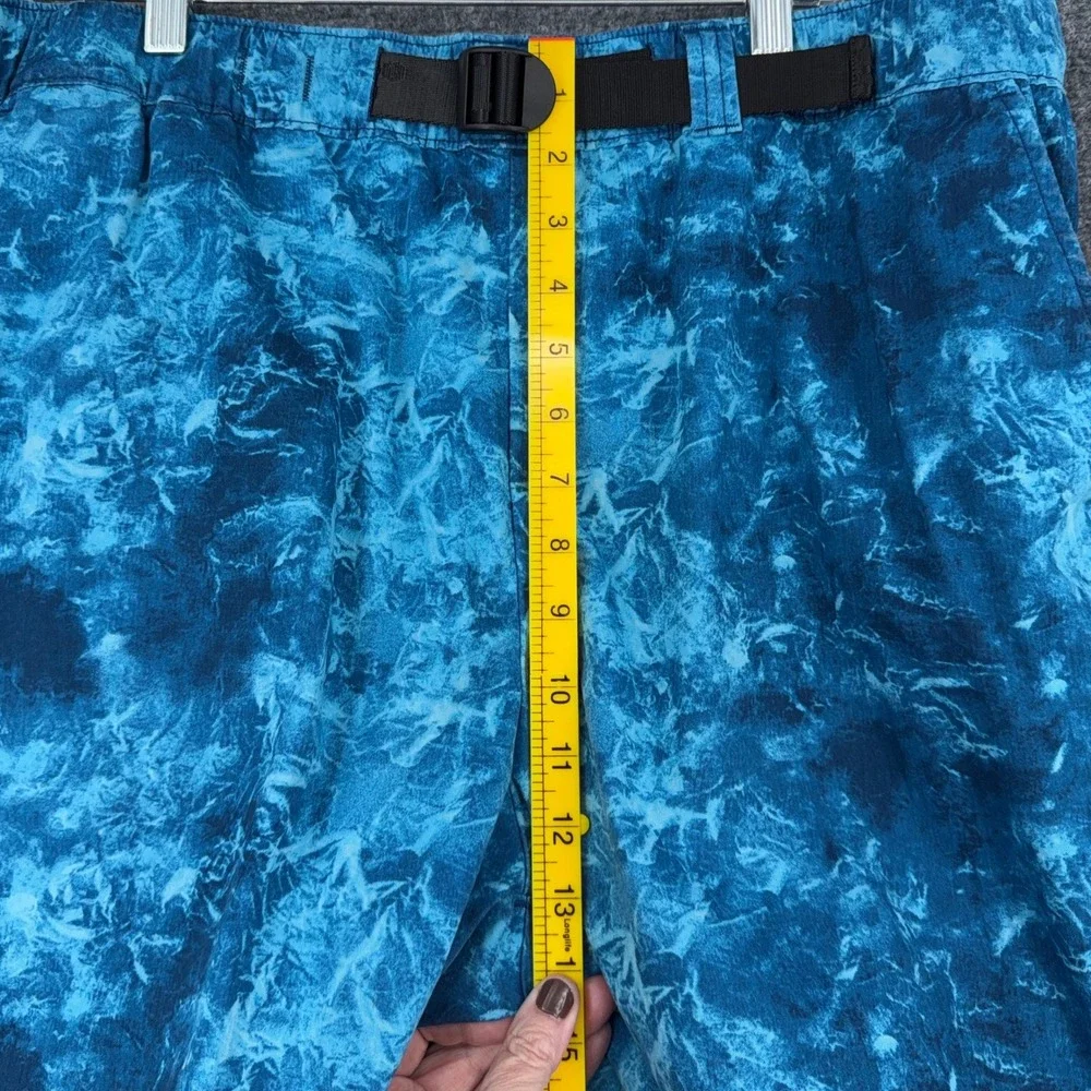 Levi's Men's Tie Dye Swim Trunks Shorts‎ Belt Loops Elastic Waist Size Large